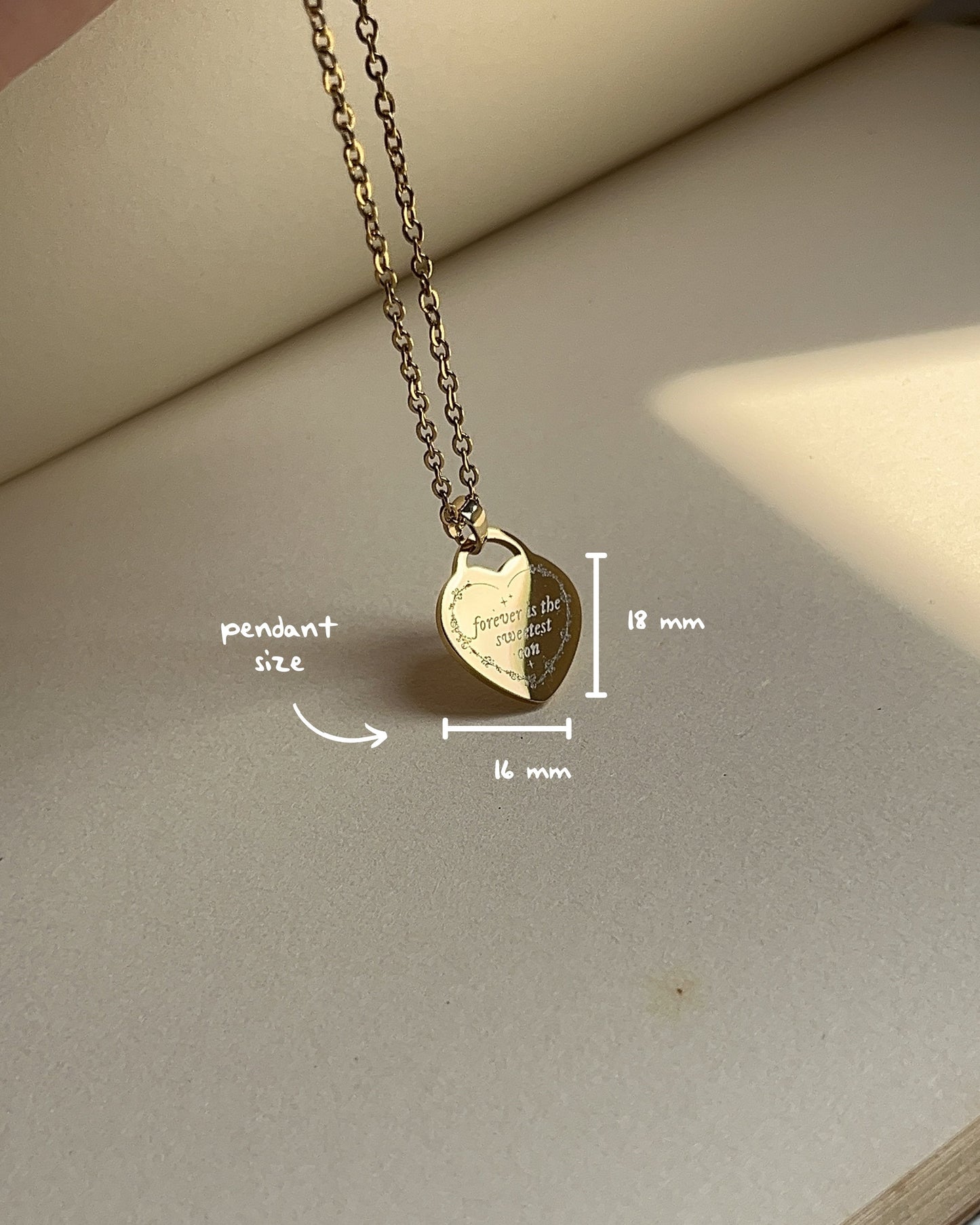 Forever Is The Sweetest - Back To Back Engrave - Cowboy Inspired Necklace - by Rosa Lia