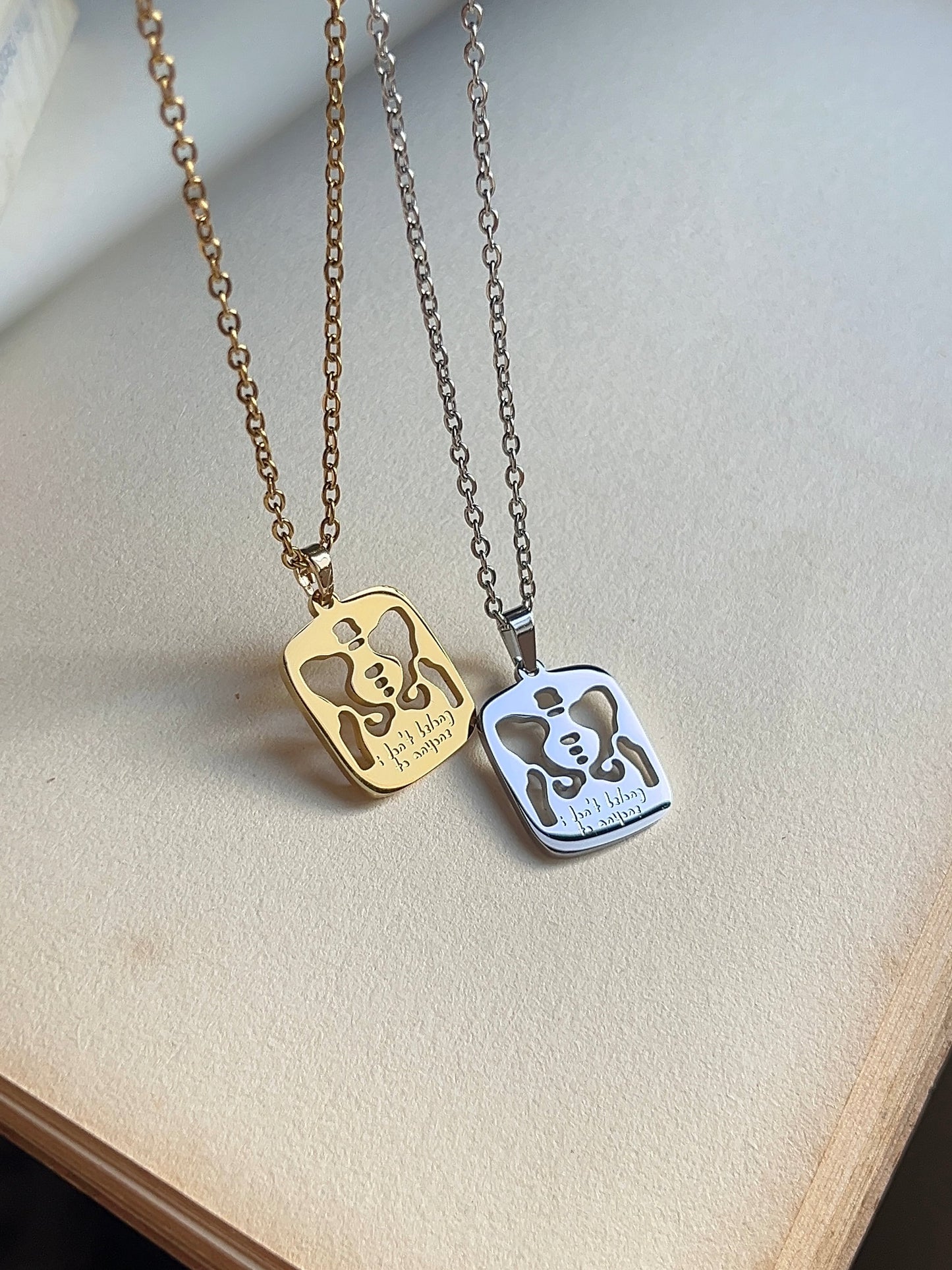 I Don’t Belong To Anyone | Pelvic Bone Stainless Steel Necklace | David Lyrics