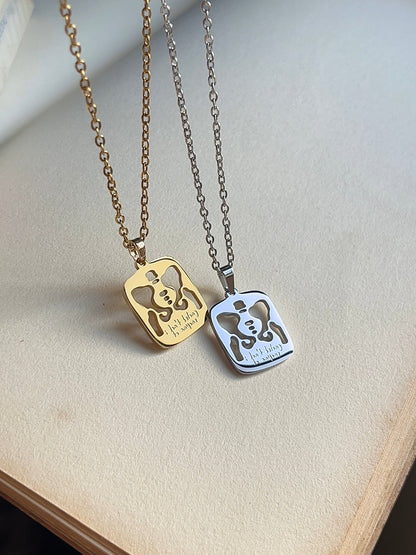 I Don’t Belong To Anyone | Pelvic Bone Stainless Steel Necklace | David Lyrics