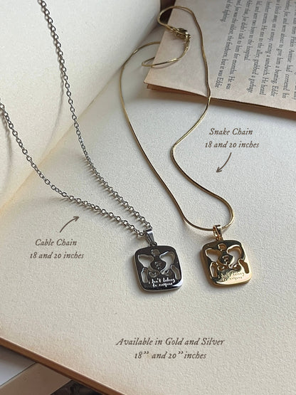 I Don’t Belong To Anyone | Pelvic Bone Stainless Steel Necklace | David Lyrics