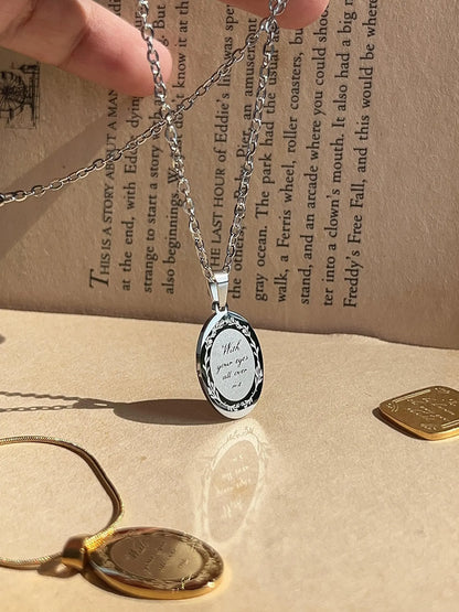 Tend To The Row | Dust Bowl Lyric Engraved - by Rosa Lia