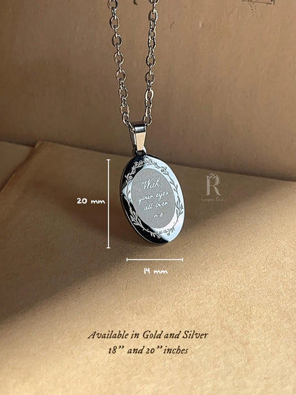 Tend To The Row | Dust Bowl Lyric Engraved - by Rosa Lia