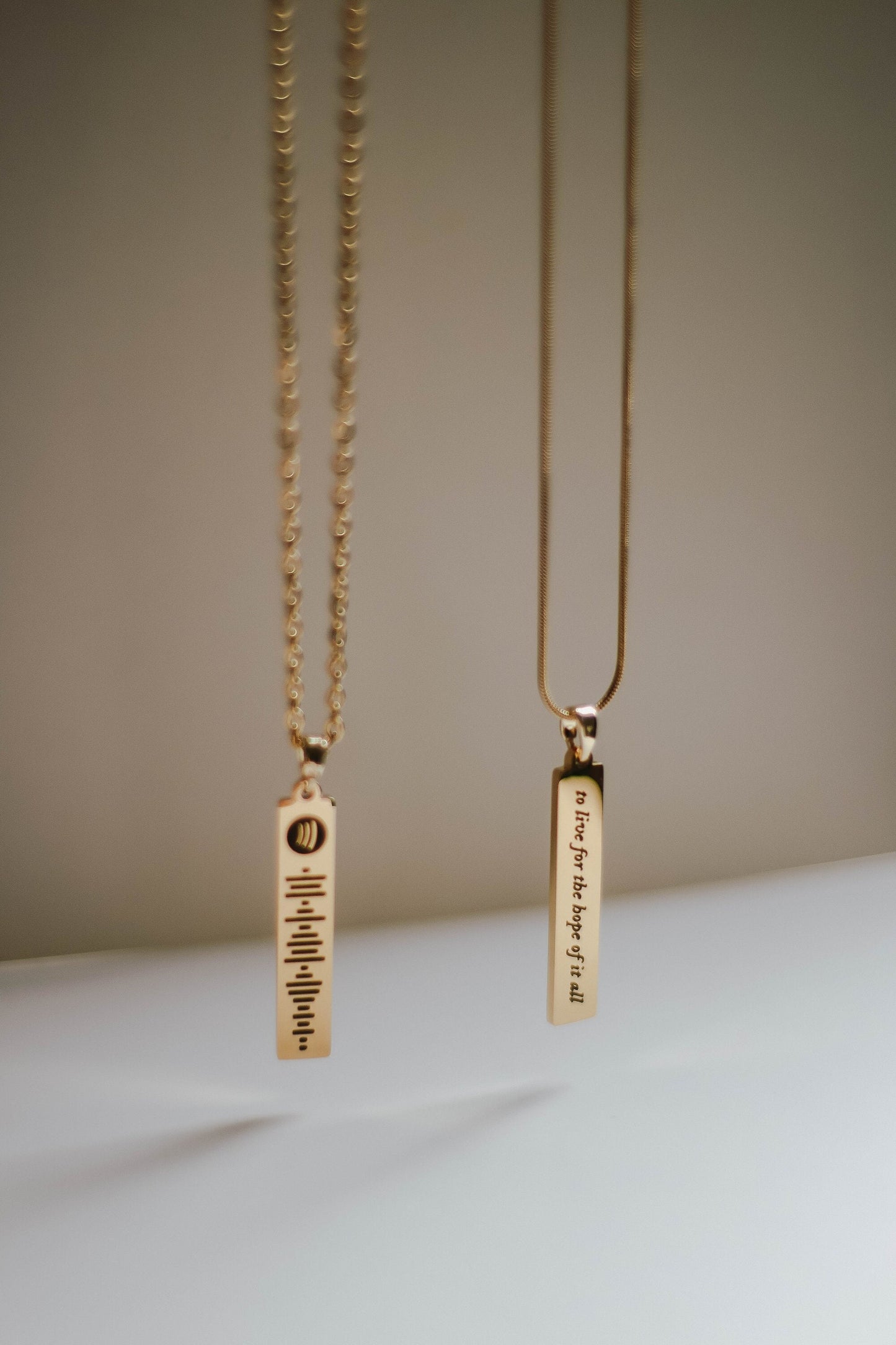 Live For The Hope Of It All - August | Inspired Necklace - by Rosa Lia