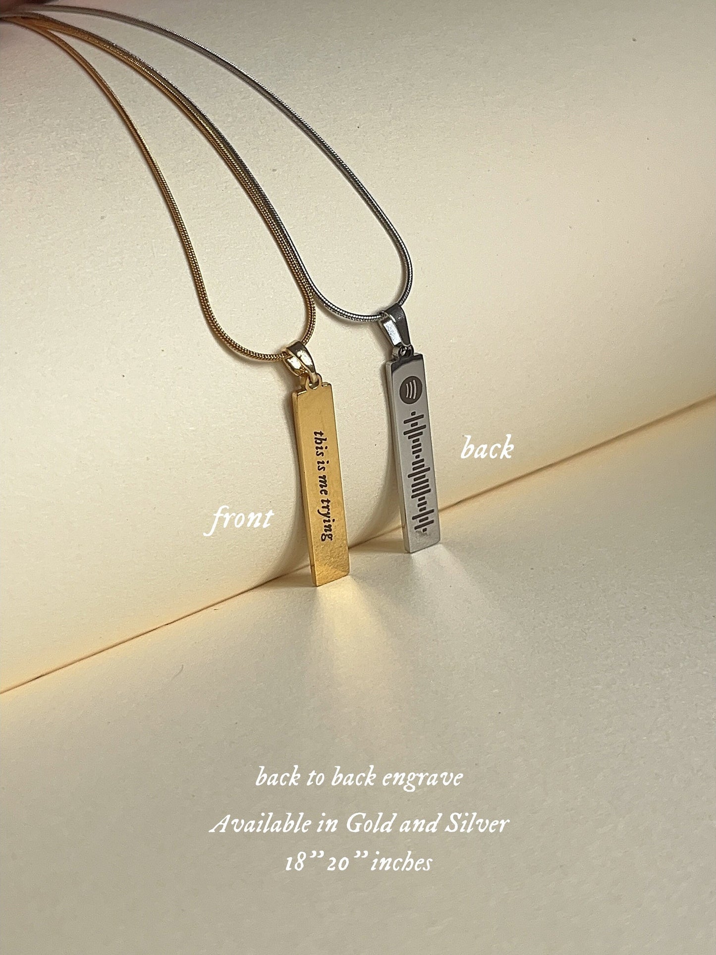 This Is Me Tryin' - Inspired Necklace - by Rosa Lia