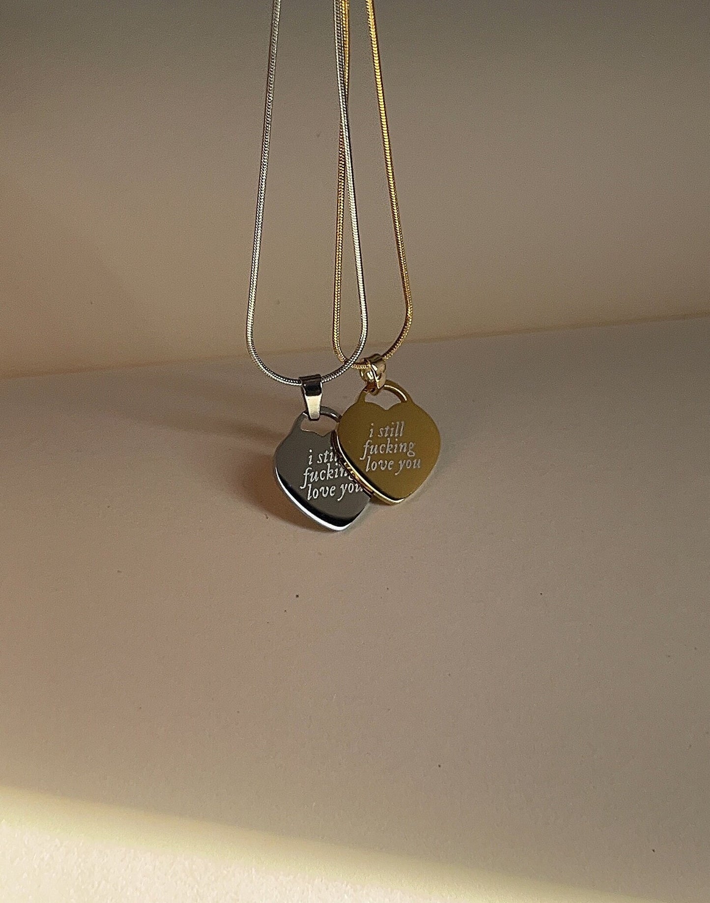 I Still F* Love You | Driver's License Inspired Necklace - by Rosa Lia
