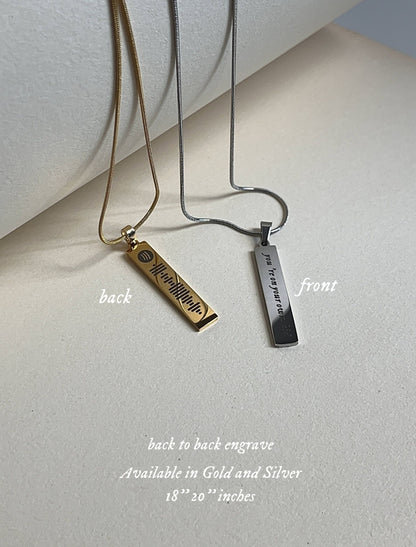 You're On Your Own | Inspired Necklace - by Rosa Lia