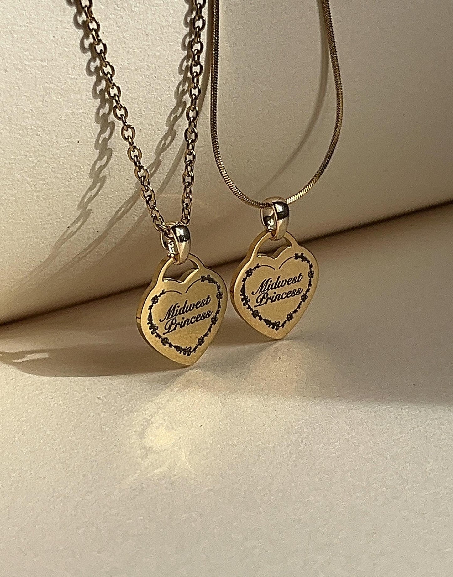 Midwest Princess - Heart Necklace - by Rosa Lia