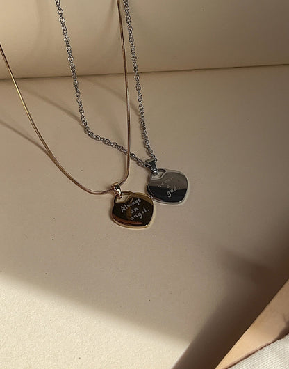 Always An Angel, Never A God - Inspired Necklace - by Rosa Lia