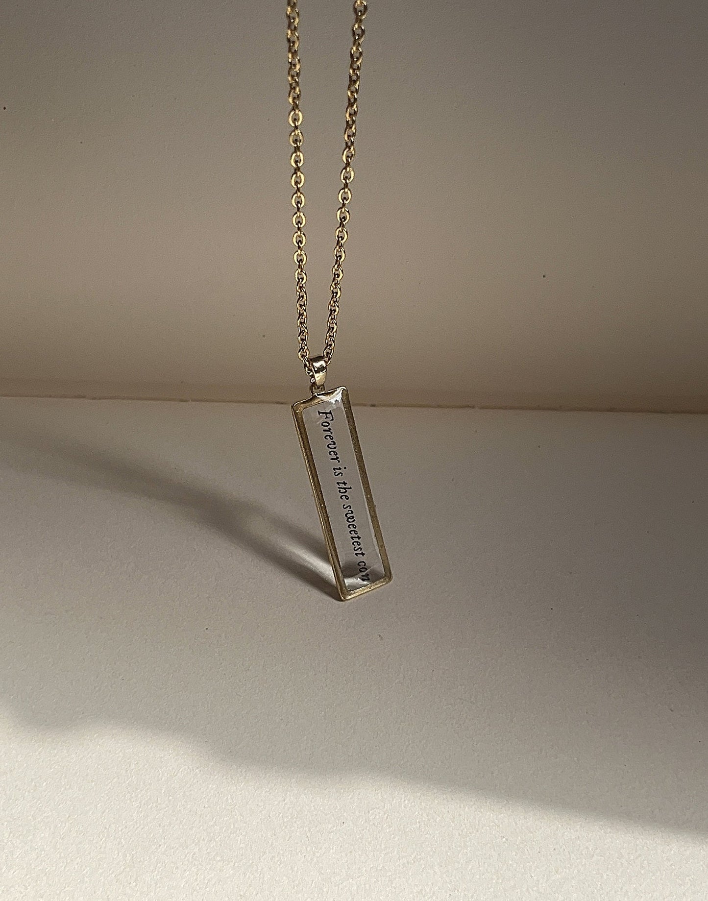 Forever Is The Sweetest - Cowboy Inspired Resin Necklace - by Rosa Lia
