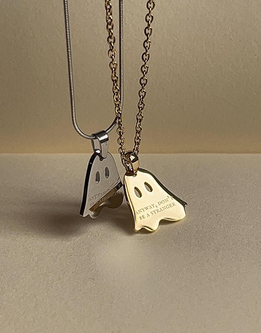 Know It's For The Better | Ghost Pendant Necklace | Waiting Room | Necklace by Rosa Lia