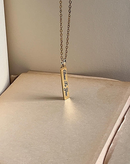 Close To You - GA Inspired Necklace - by Rosa Lia