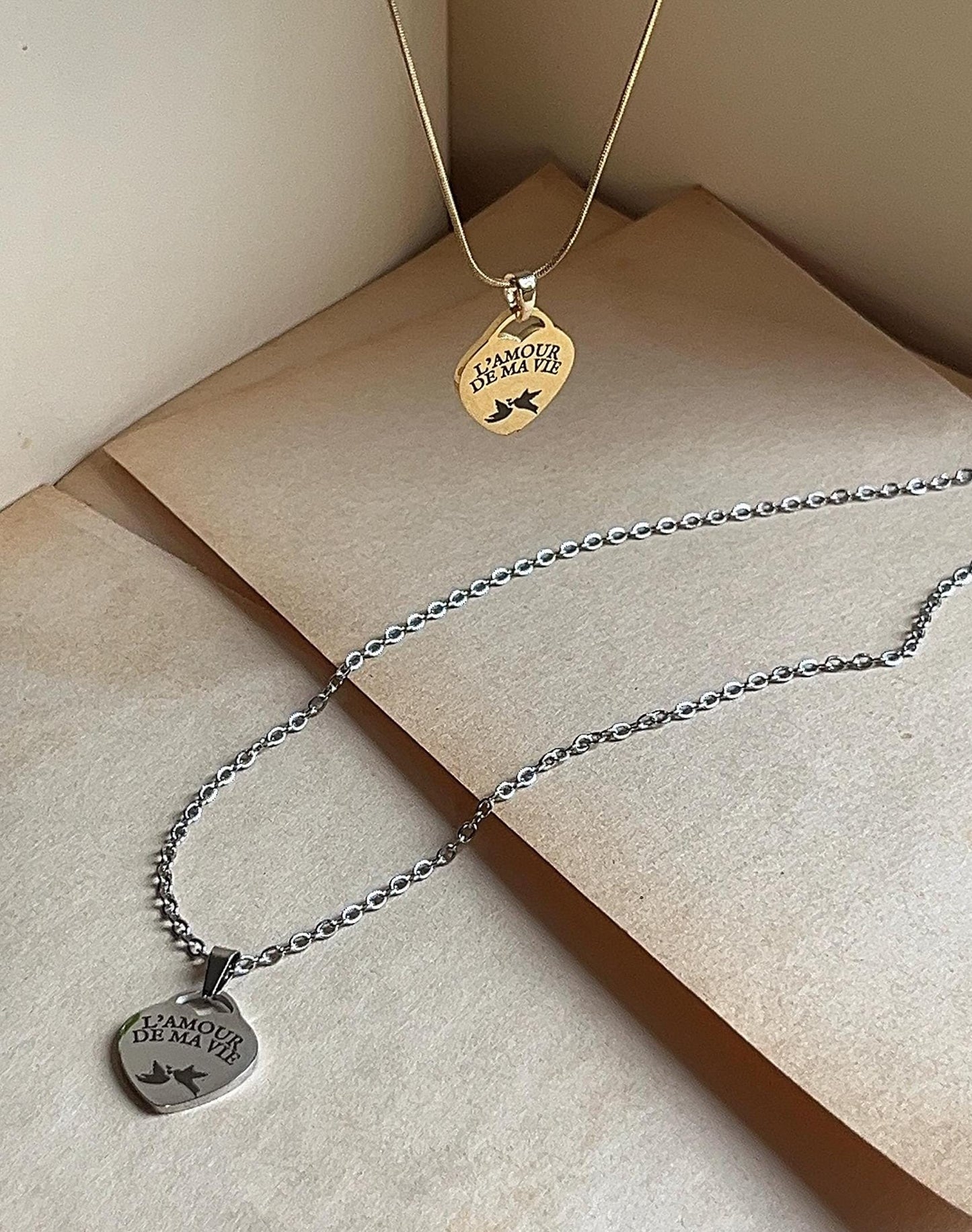 L’AMOUR DE MAVIE | Heart Shaped Billie Inspired Necklace - by Rosa Lia