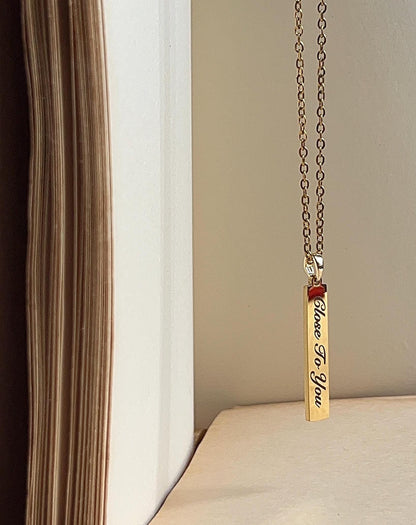 Close To You - GA Inspired Necklace - by Rosa Lia