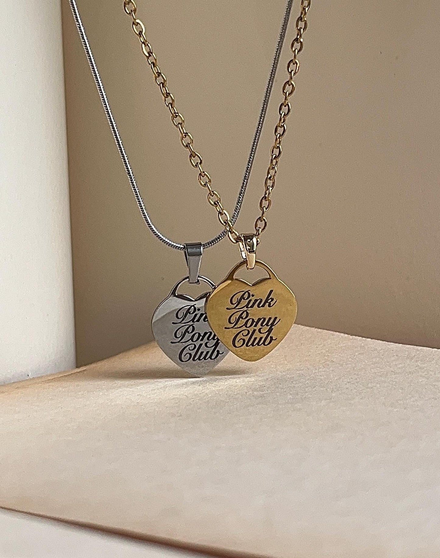 Pink Pony Club - Midwest Princess - Heart Pendant | Inspired Necklace - by Rosa Lia
