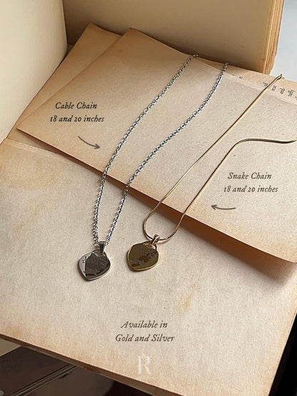 L’AMOUR DE MAVIE | Heart Shaped Billie Inspired Necklace - by Rosa Lia
