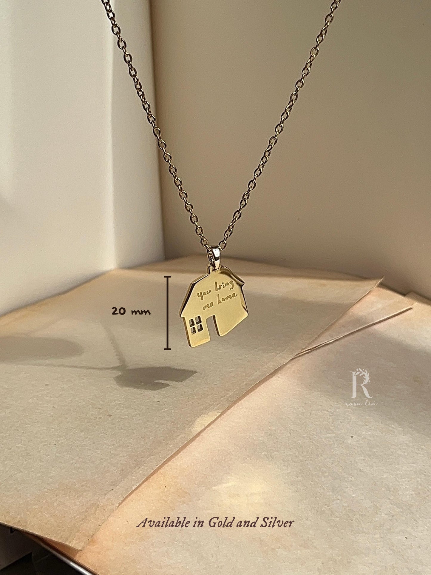 You Bring Me Home - Inspired | Fan-Made Necklace by Rosa Lia | House necklace