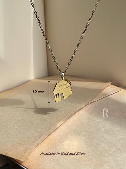 You Bring Me Home - Inspired | Fan-Made Necklace by Rosa Lia | House necklace
