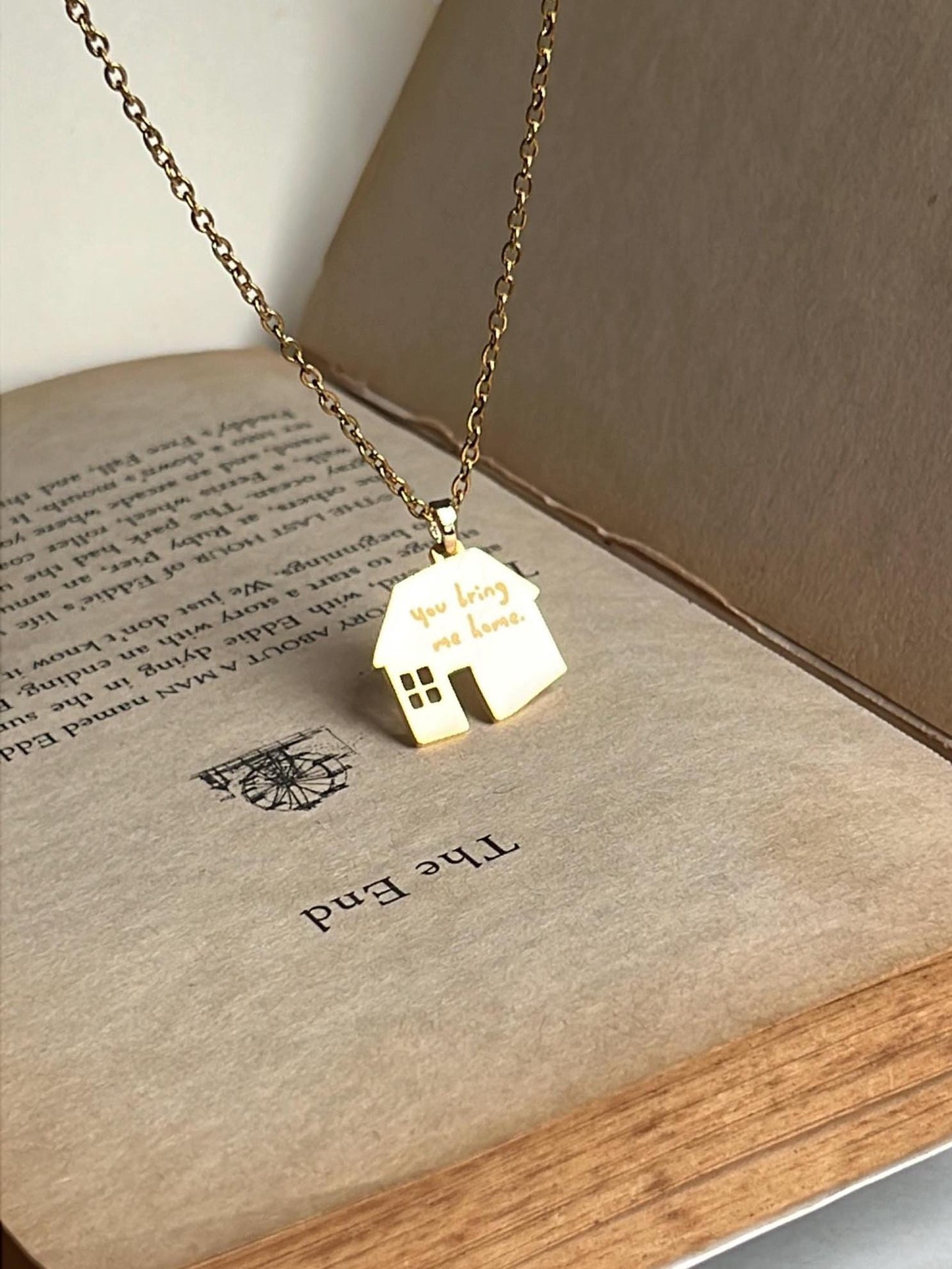 You Bring Me Home - Inspired | Fan-Made Necklace by Rosa Lia | House necklace