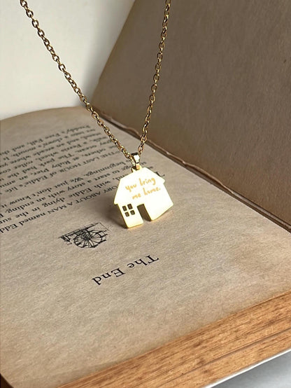 You Bring Me Home - Inspired | Fan-Made Necklace by Rosa Lia | House necklace