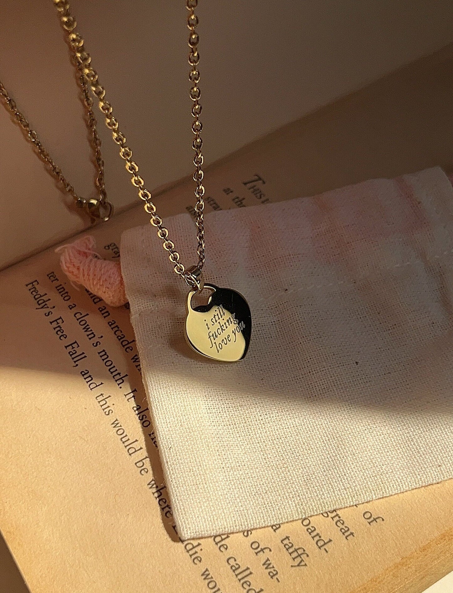 I Still F* Love You | Driver's License Inspired Necklace - by Rosa Lia