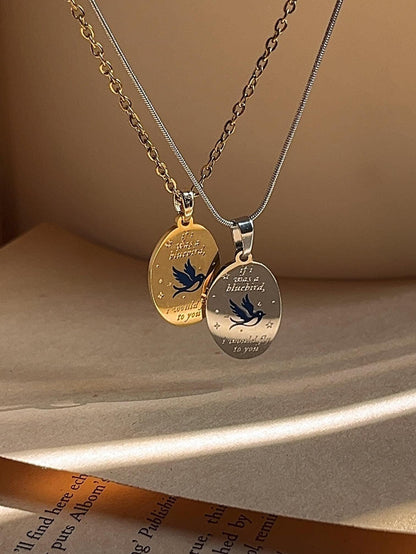 I Would Fly To You - Bluebird Necklace - Inspired | Fan-Made Necklace by Rosa Lia