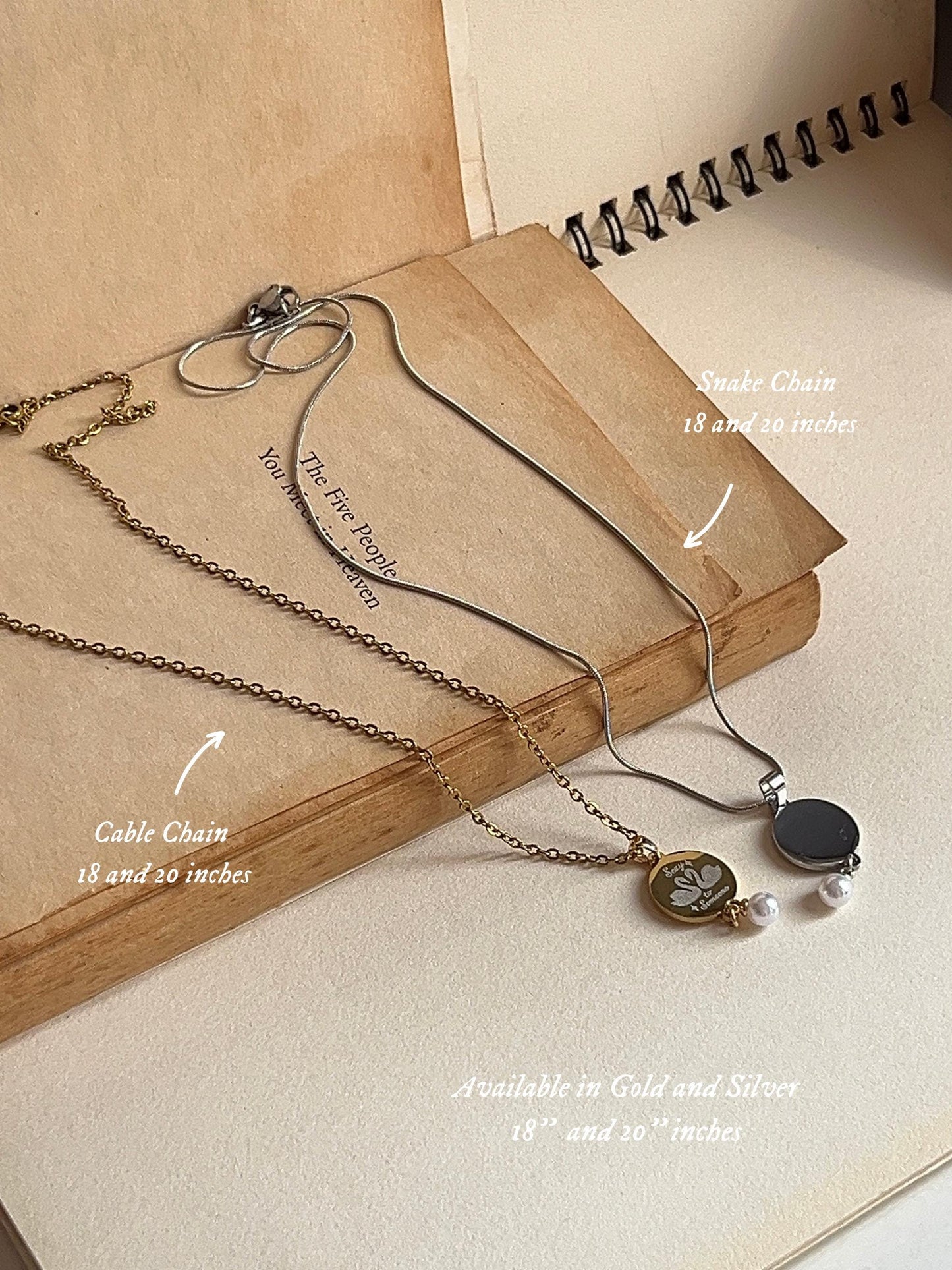 Sexy To Someone | Clairo Inspired Stainless Steel Necklace with Pearl - by Rosa Lia