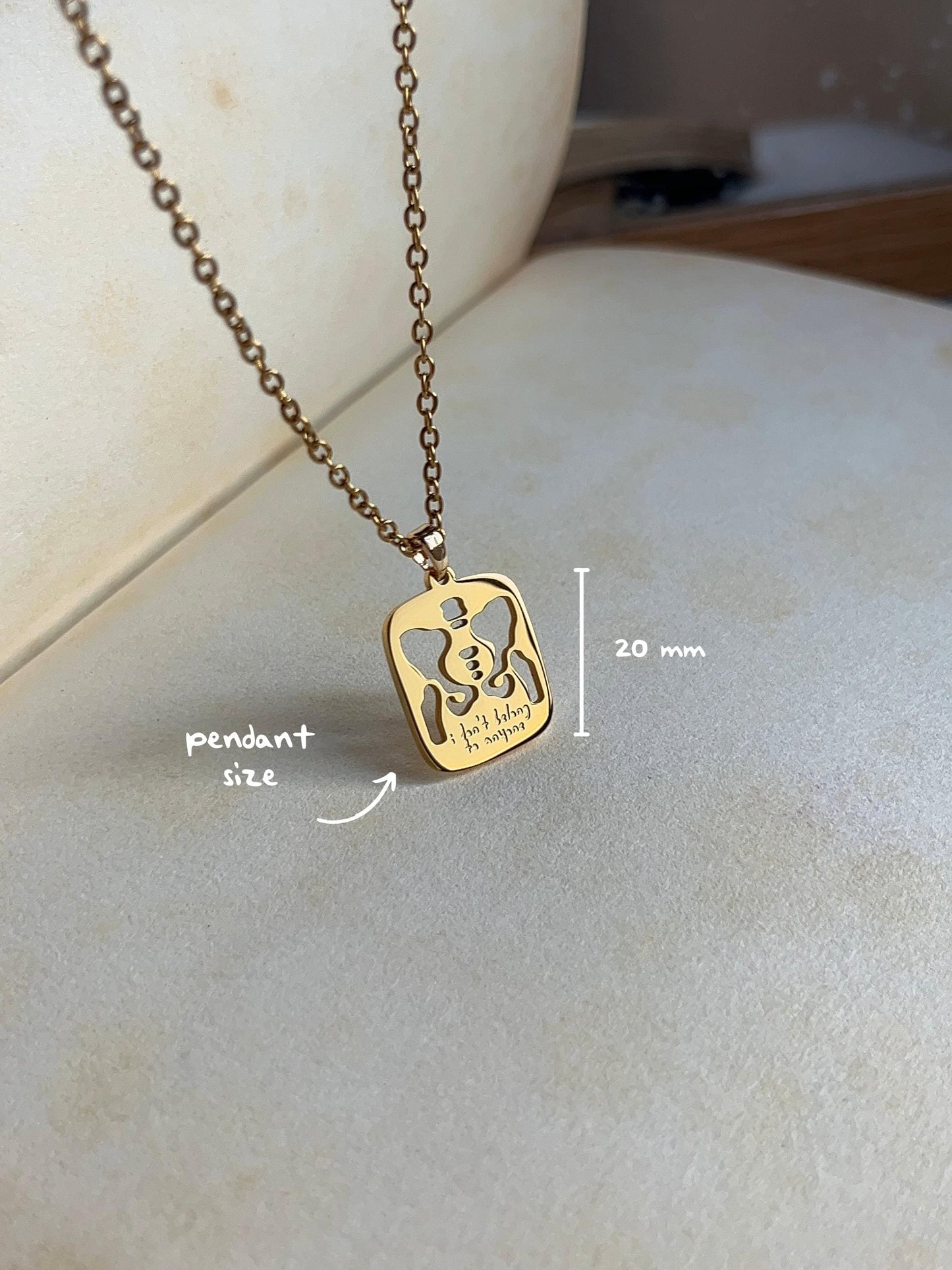 I Don’t Belong To Anyone | Pelvic Bone Stainless Steel Necklace | David Lyrics