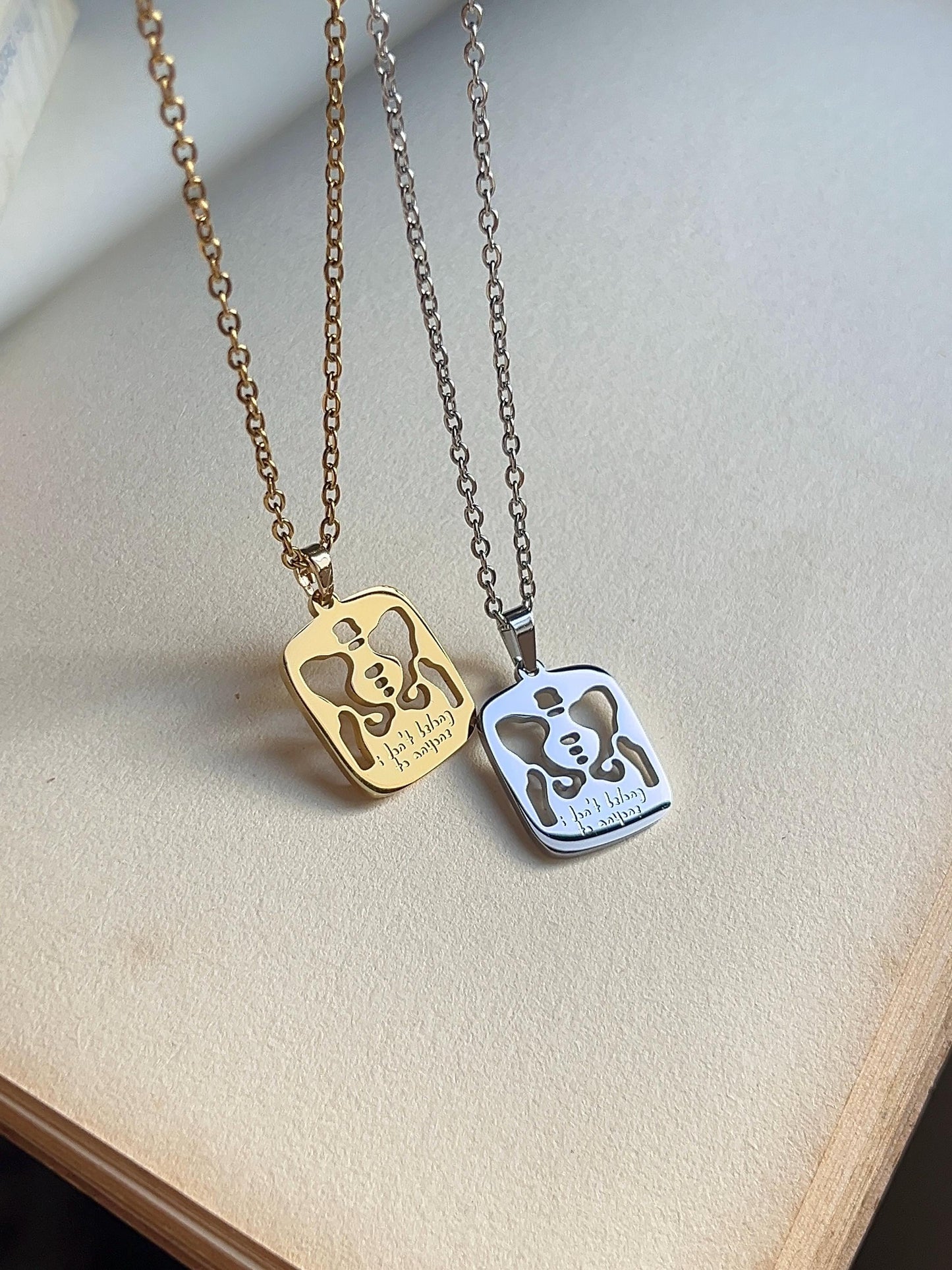 I Don’t Belong To Anyone | Pelvic Bone Stainless Steel Necklace | David Lyrics