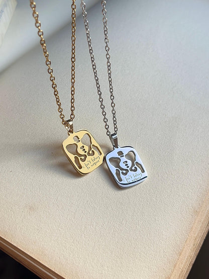 I Don’t Belong To Anyone | Pelvic Bone Stainless Steel Necklace | David Lyrics